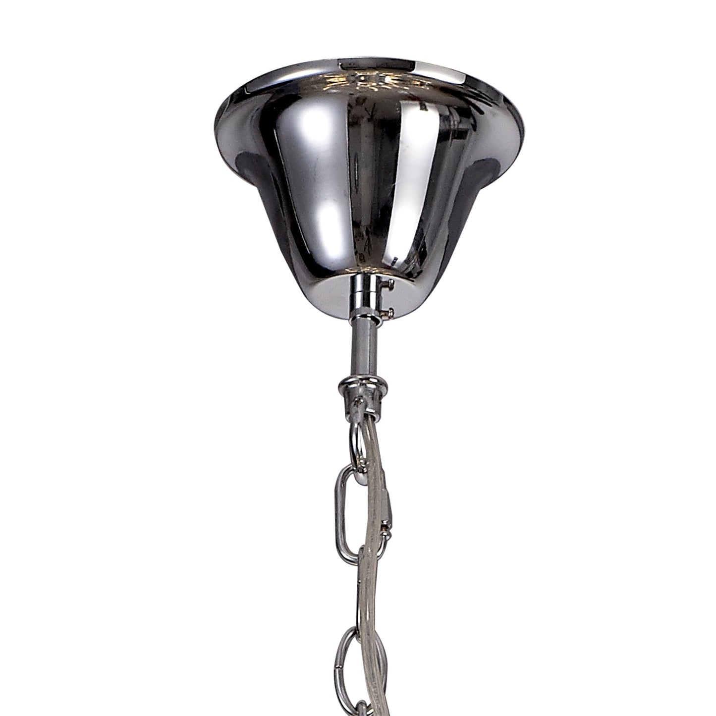 Kerridge Dimmable Pendant, 24 x 1.7W LED, 3000K, 3150lm, Polished Chrome, 3yrs Warranty