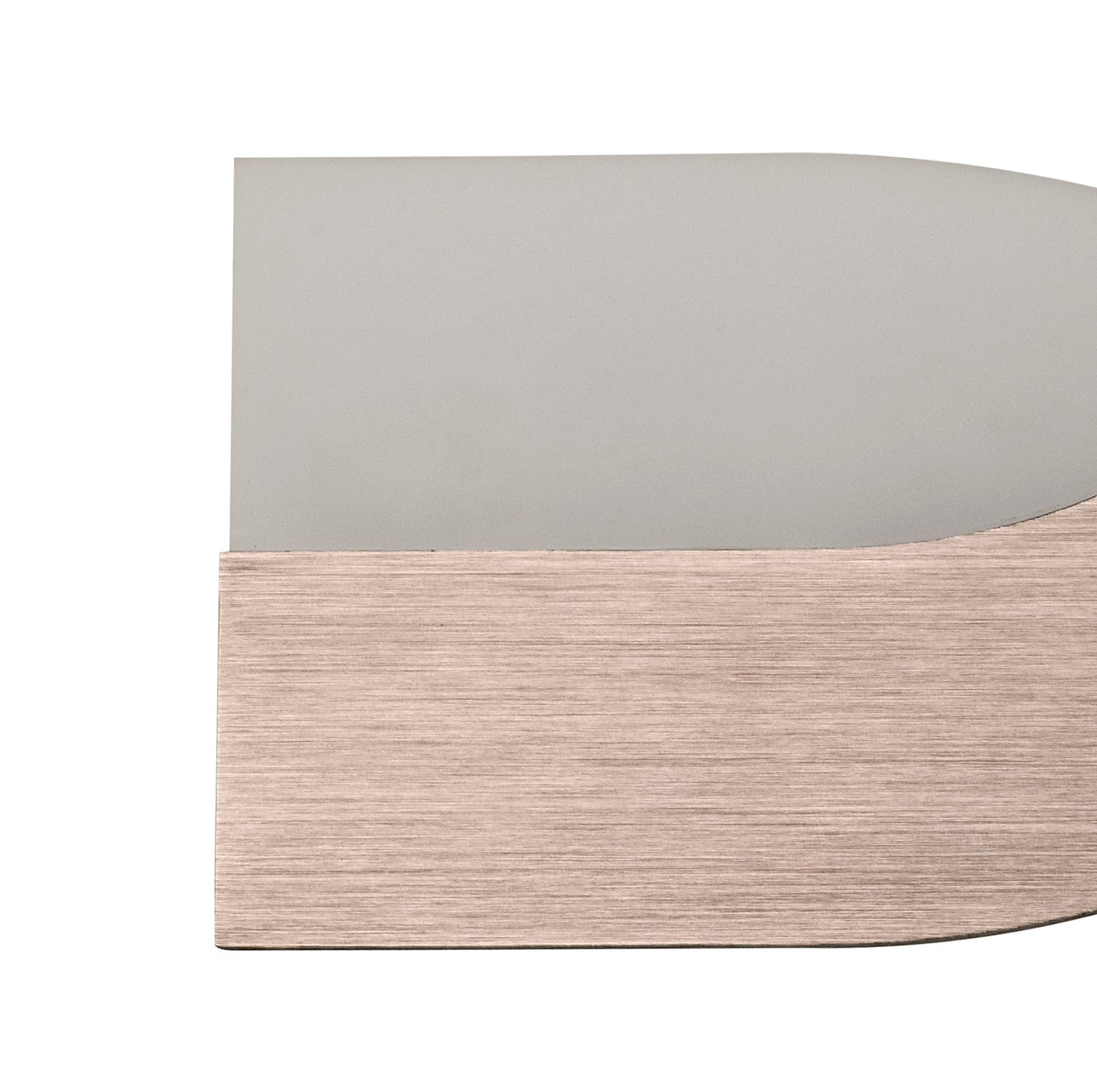 Leigh Wall Lamp, 1 x 8W LED, 3000K, 640lm, Brushed Brown and Frosted White, 3yrs Warranty 2