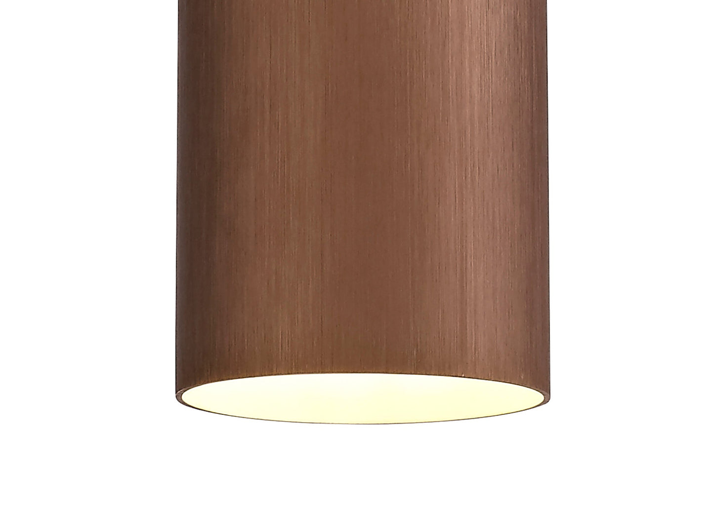 Lisson Single Pendant, 1 x E27, Coffee and Polished Chrome