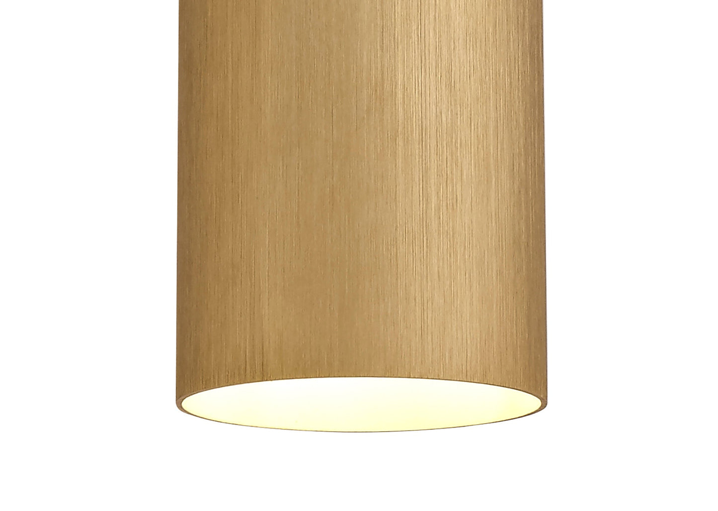 Lisson Single Pendant, 1 x E27, Gold and Polished Chrome