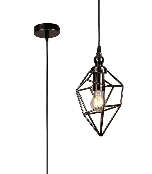 Lymm Small Pendant, 1 x E27, Black Nickel 2
