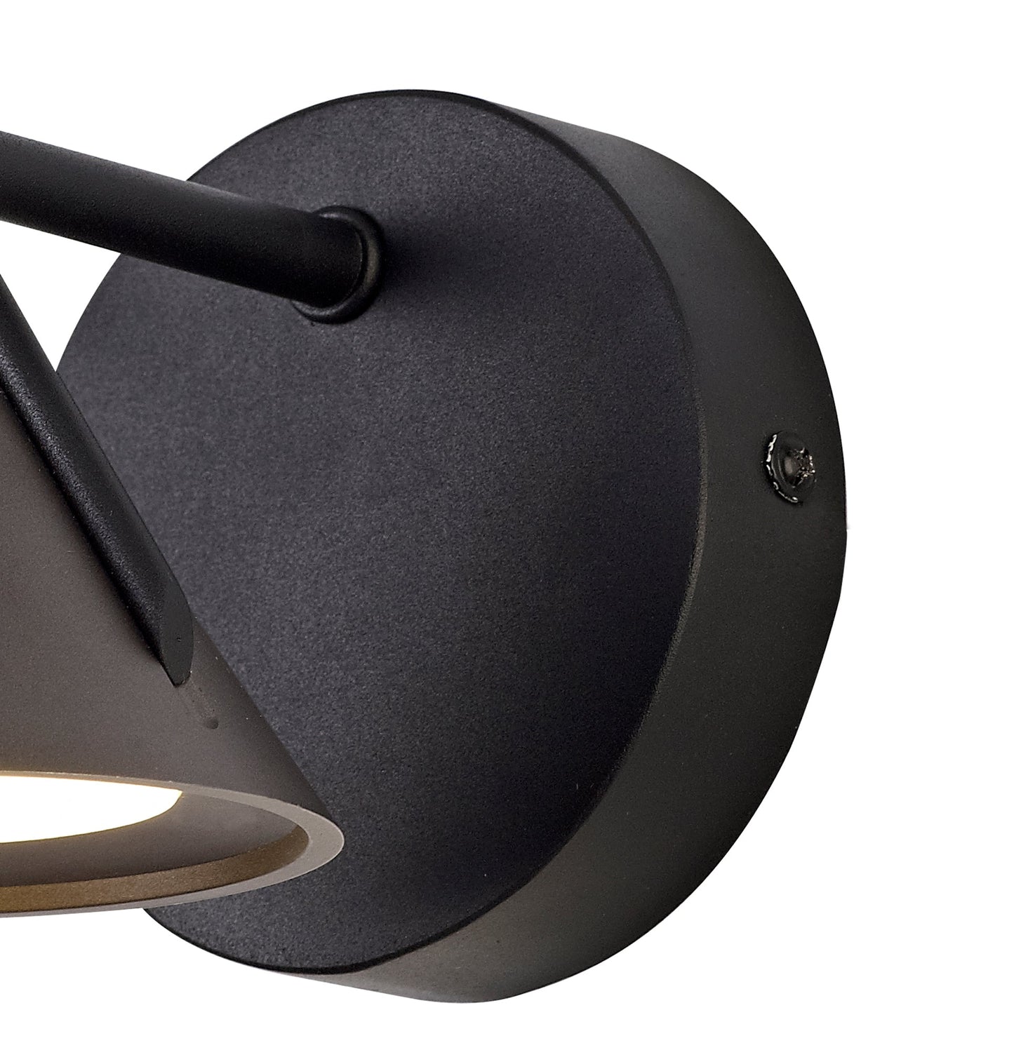 Mallory Wall Lamp 1 Light, 1 x 3W LED, 3000K, 110lm, Sand Black and Grey, 3yrs Warranty