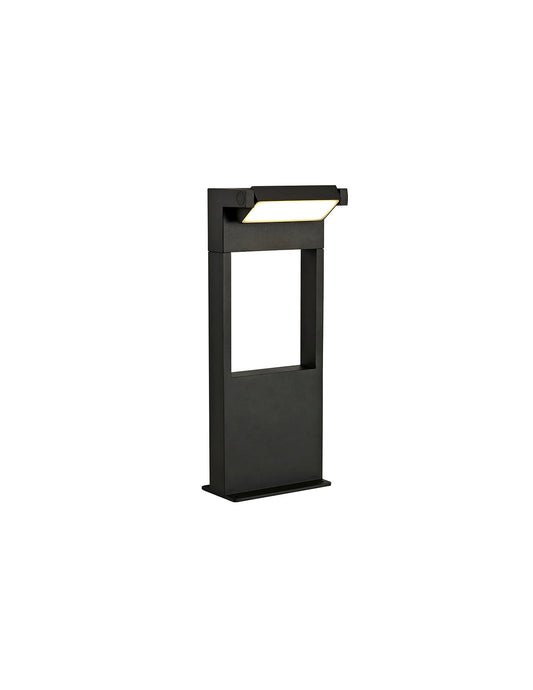 Mellor Short Post, 1 x 10W LED, 3000K, 720lm, IP54, Graphite Black, 3yrs Warranty