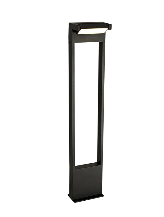Mellor Tall Post, 1 x 10W LED, 3000K, 720lm, IP54, Graphite Black, 3yrs Warranty