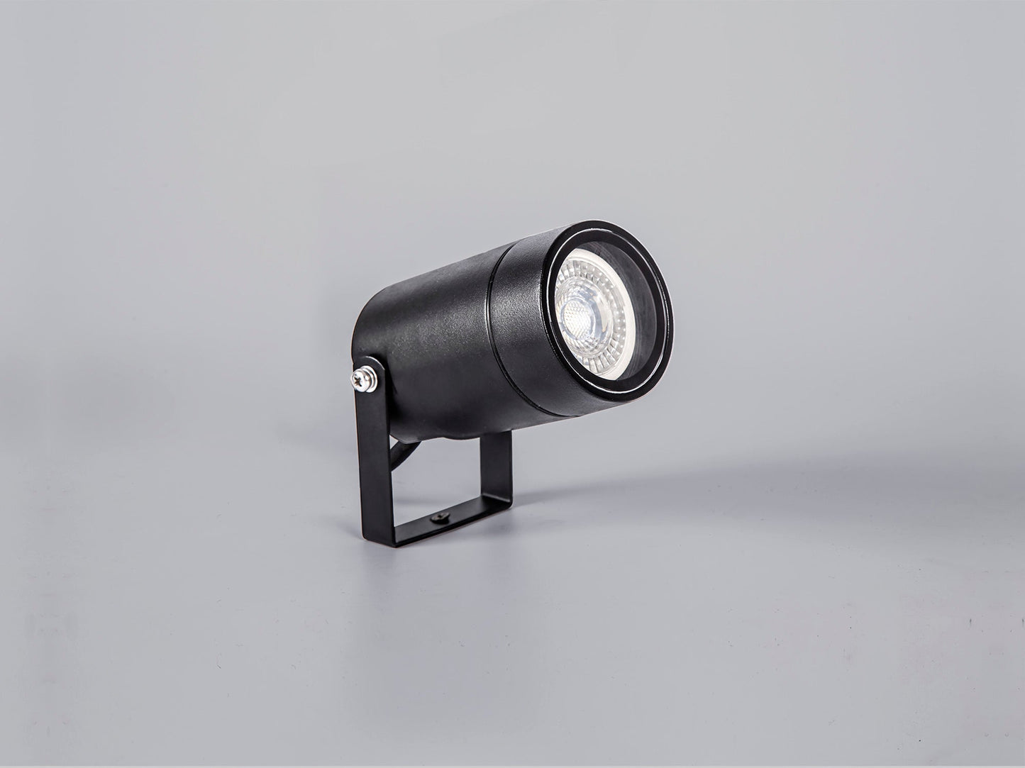 Nant Spike and Wall Light, 1 x GU10 , IP65, Black, c and w 2m Cable, 2yrs Warranty