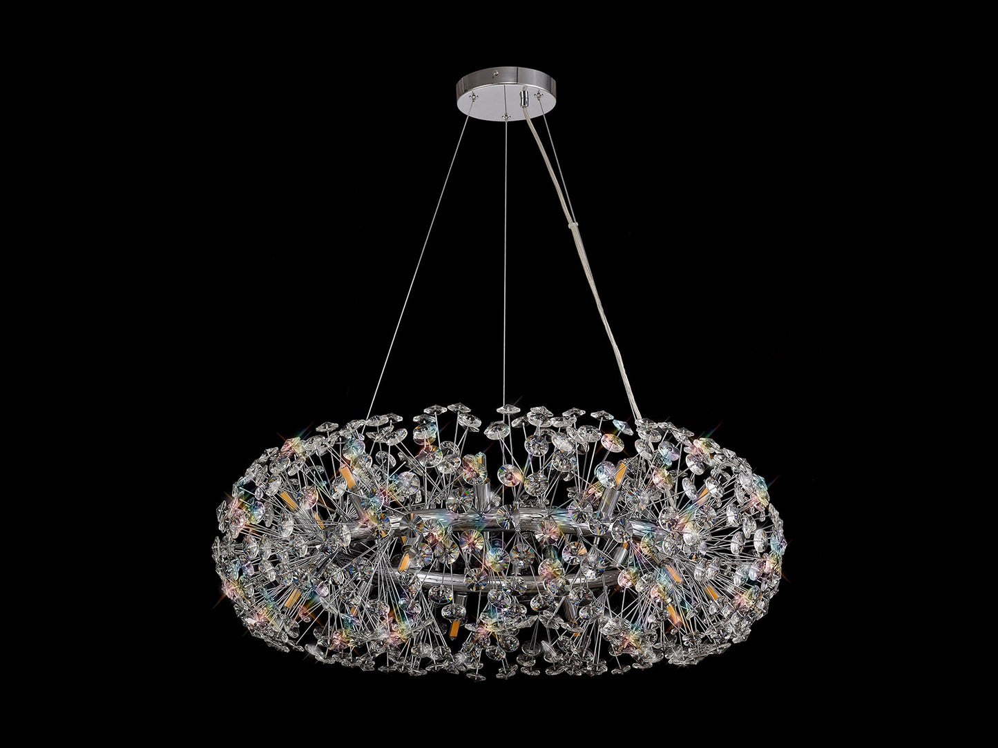 Prestbury Pendant 20 Light G9  Polished Chrome and Crystal