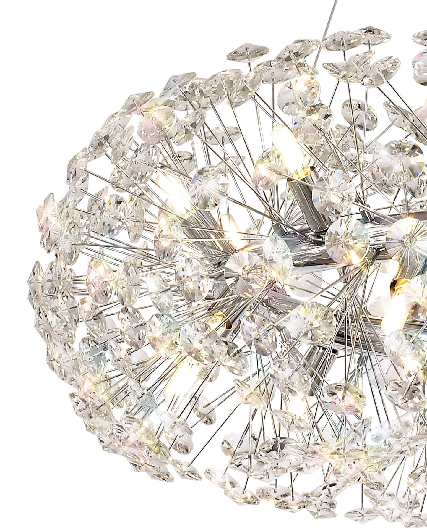 Prestbury Pendant 20 Light G9  Polished Chrome and Crystal