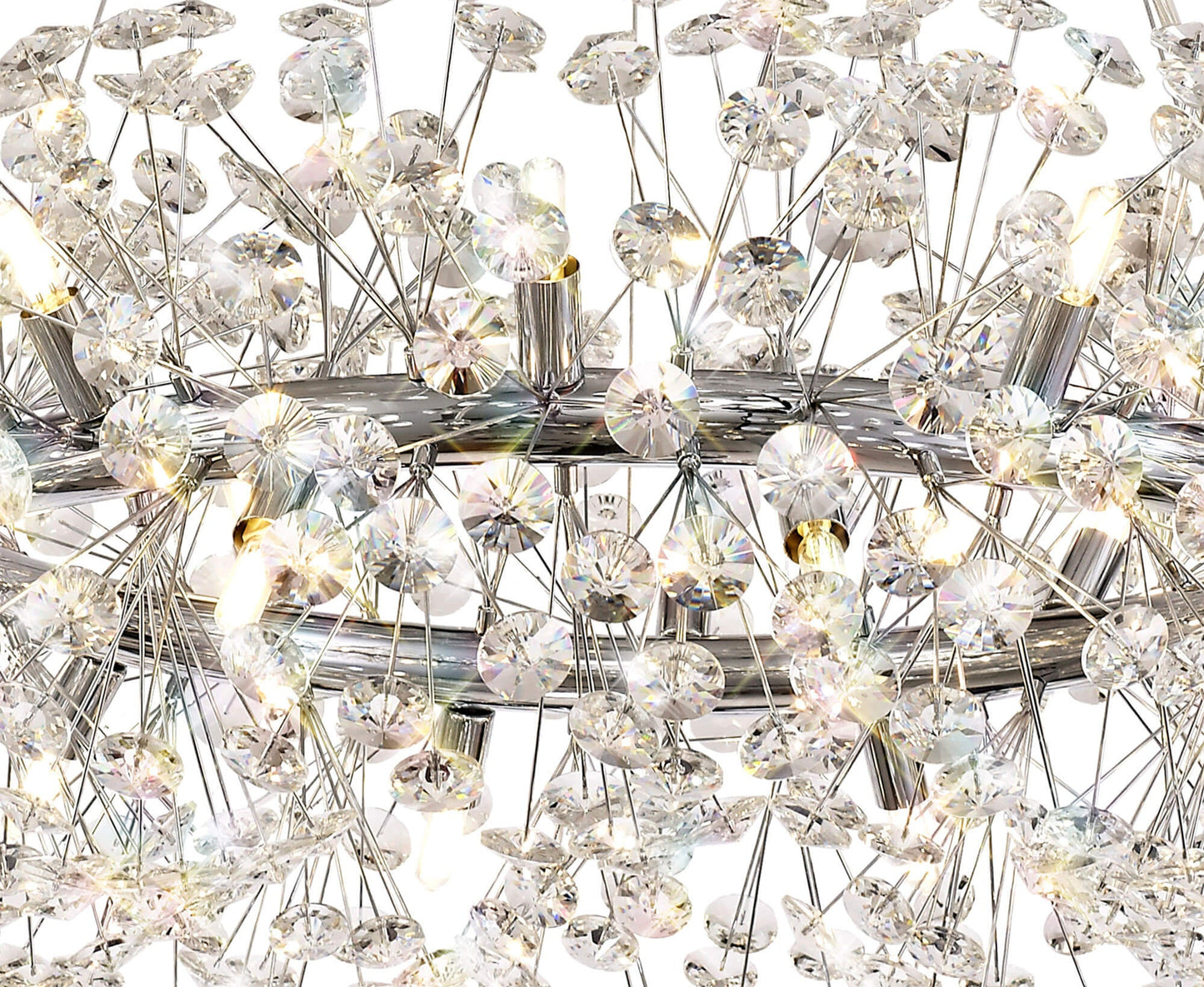 Prestbury Pendant 20 Light G9  Polished Chrome and Crystal