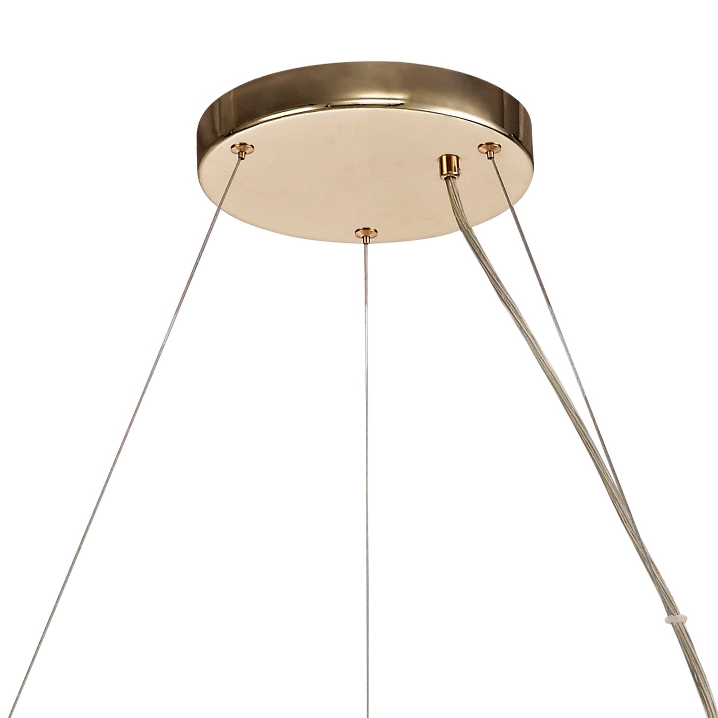 Prestbury Pendant 26 Light G9  French Gold and Crystal