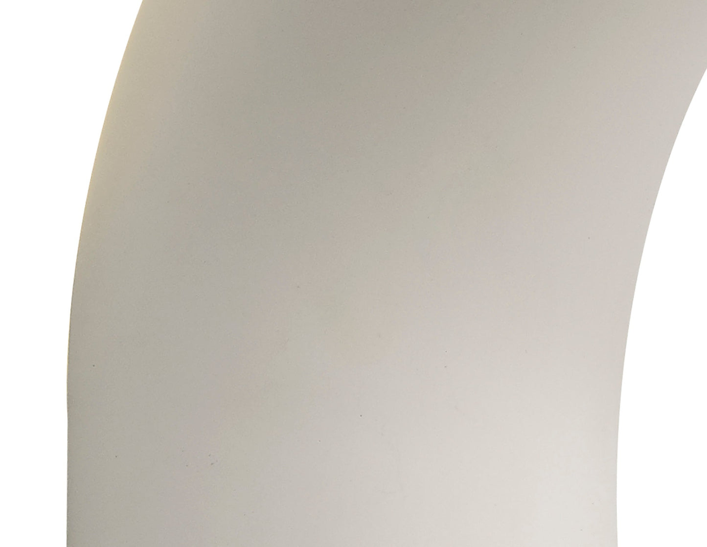 Russet Uplighter Wall Lamp, 1 x 4.5W LED, 3000K, 275lm, White Paintable Gypsum, 3yrs Warranty