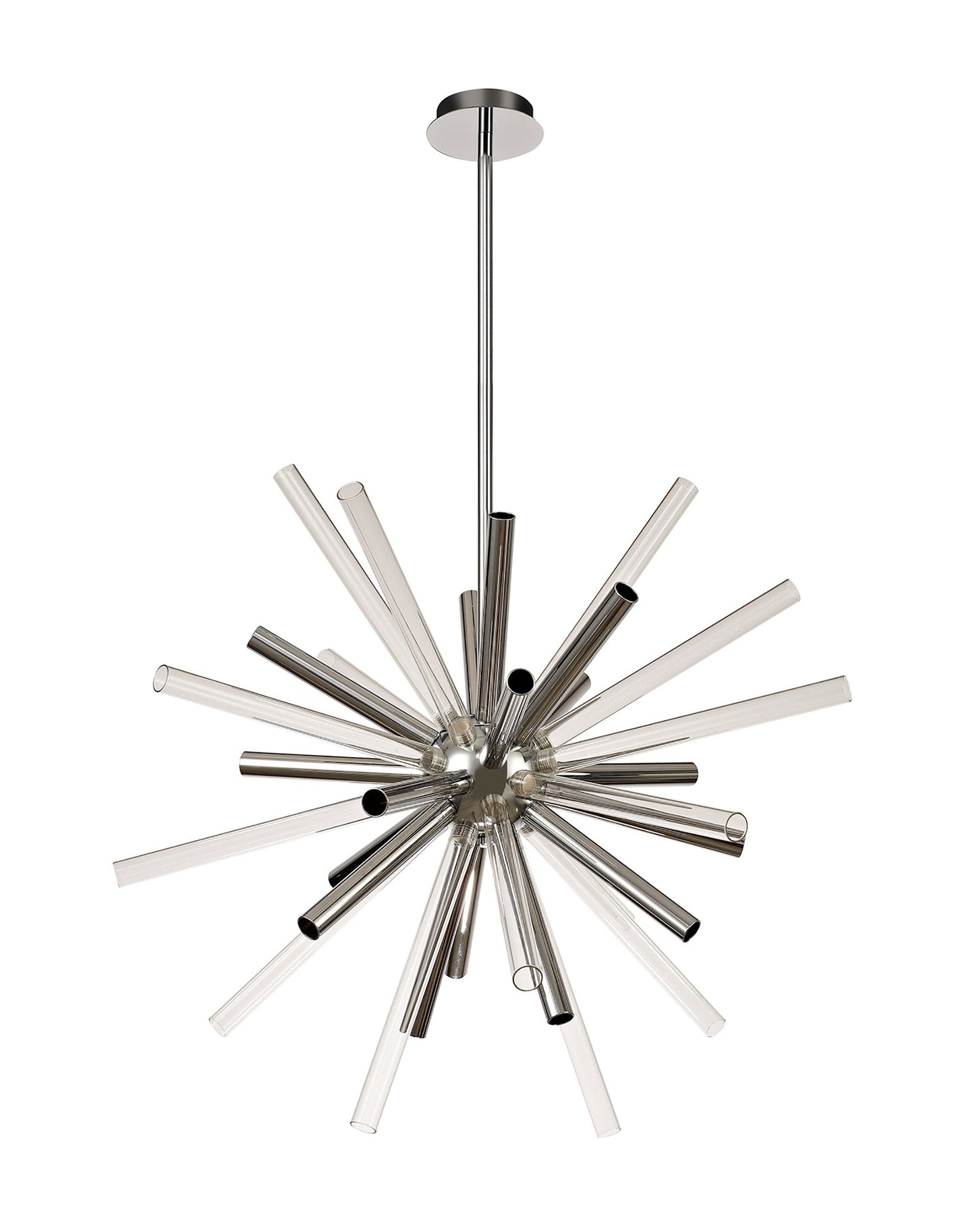 Sandiway Pendant 16 Light G9, Clear & Chrome and Polished Chrome