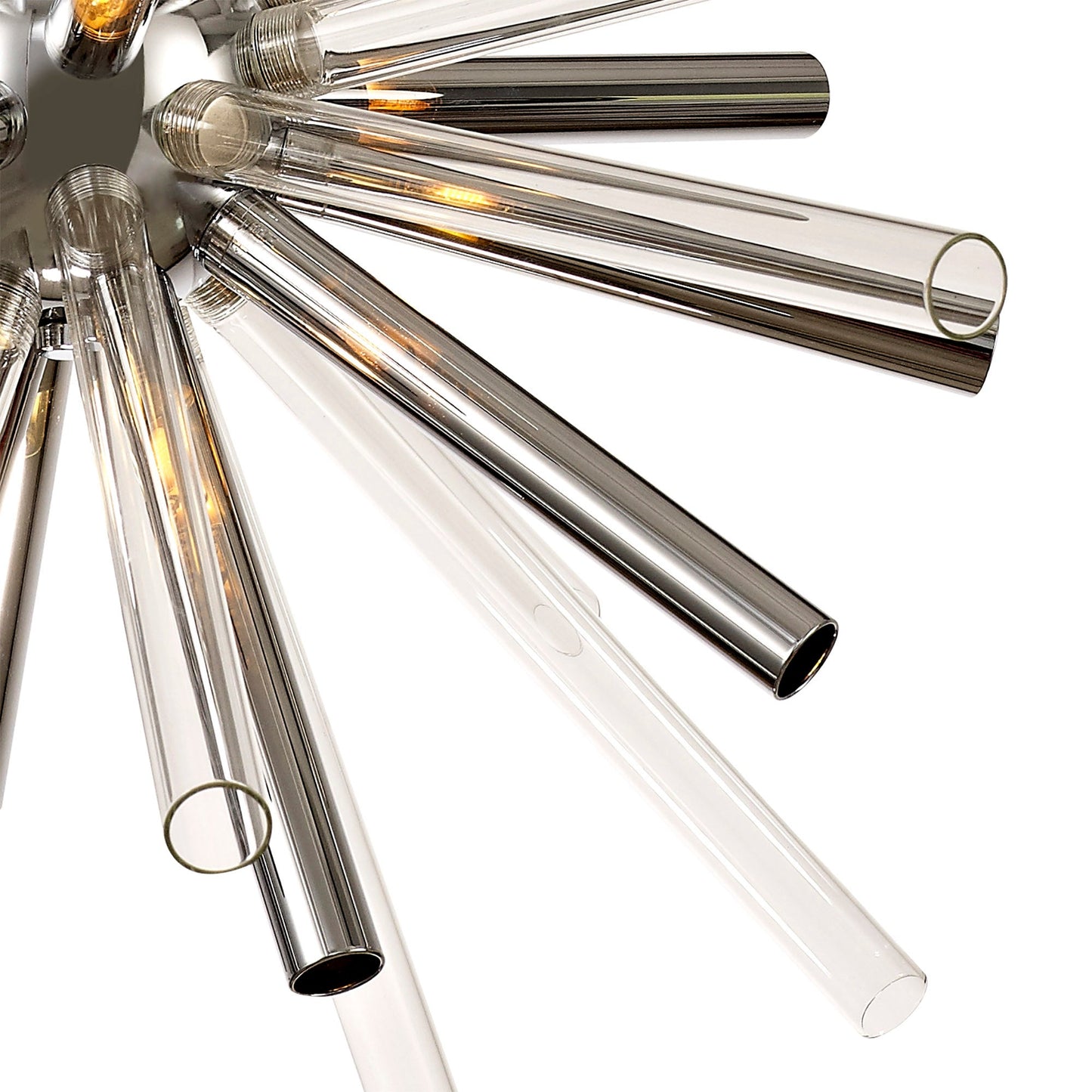 Sandiway Pendant 16 Light G9, Clear & Chrome and Polished Chrome