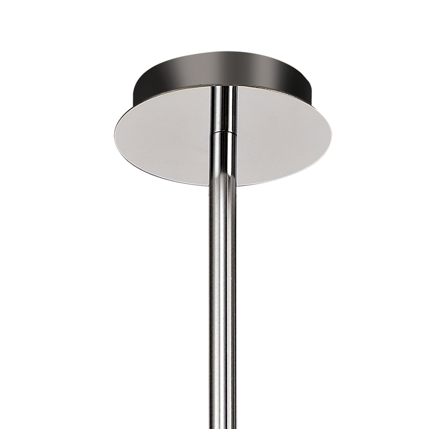 Sandiway Pendant 16 Light G9, Smoked & Frosted and Polished Chrome