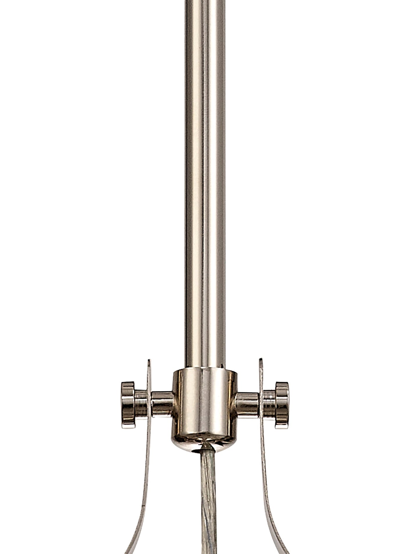Stanley Frame Only Pendant, 1 x E27, Polished Nickel