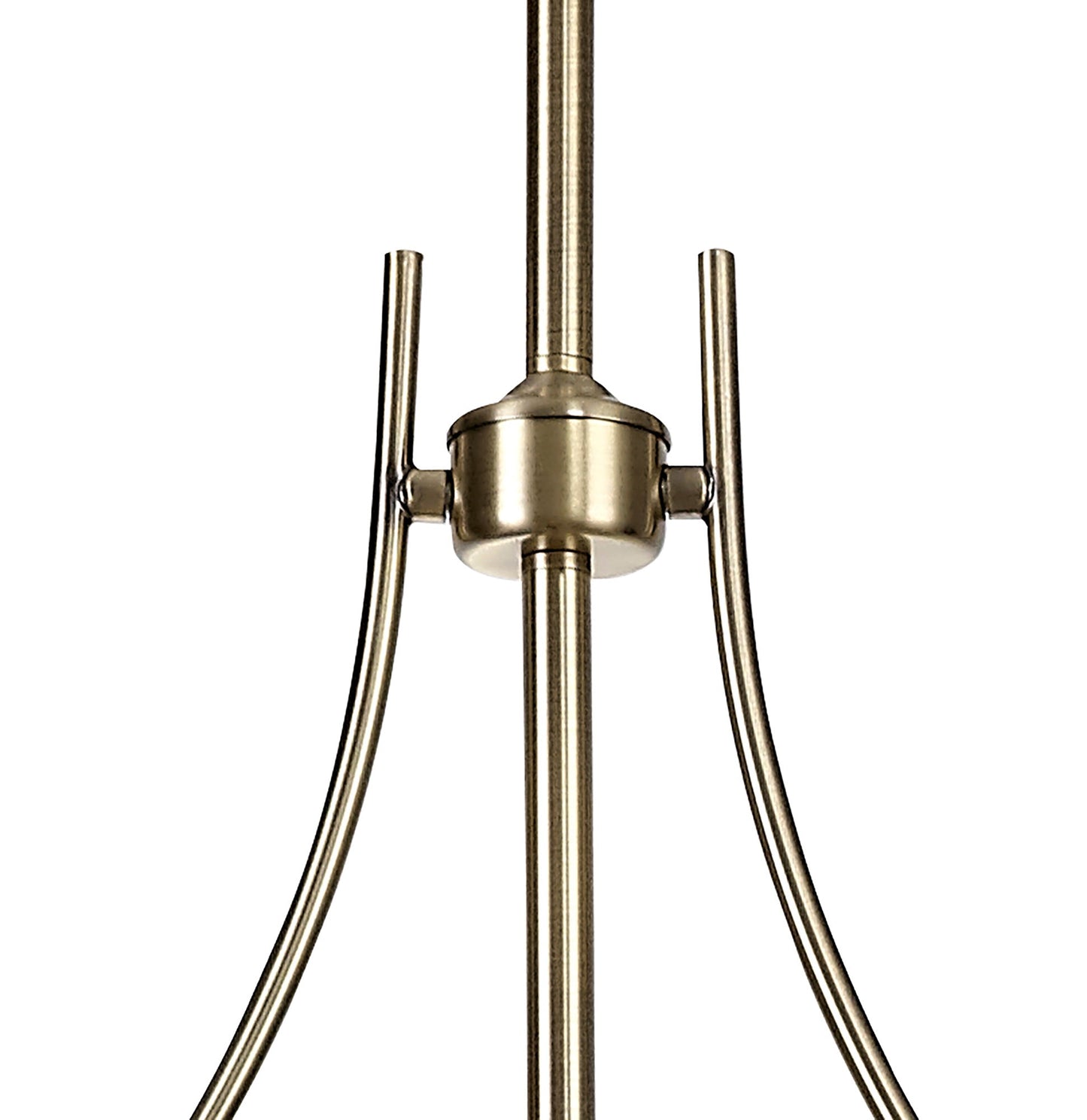 Stanley Frame Only Linear Pendant, 3 x E27, Antique Brass