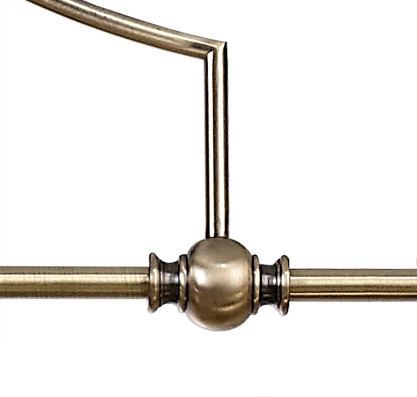 Stanley Frame Only Linear Pendant, 3 x E27, Antique Brass