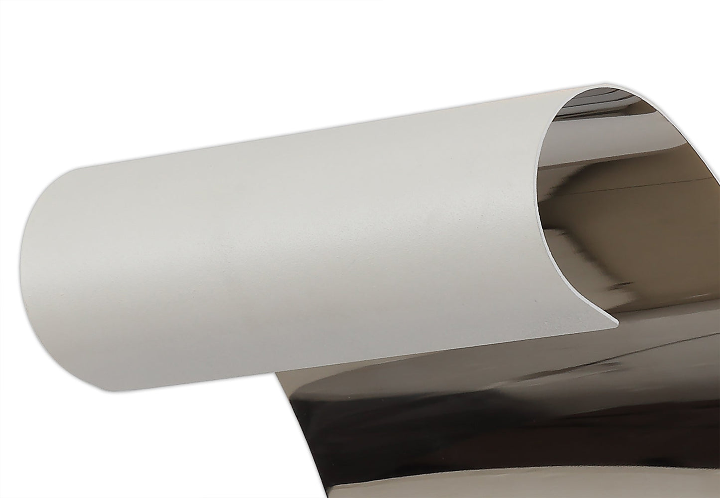 Styal Wall Lamp, 1 x 8W LED, 3000K, 560lm, Sand White and Polished Chrome, 3yrs Warranty