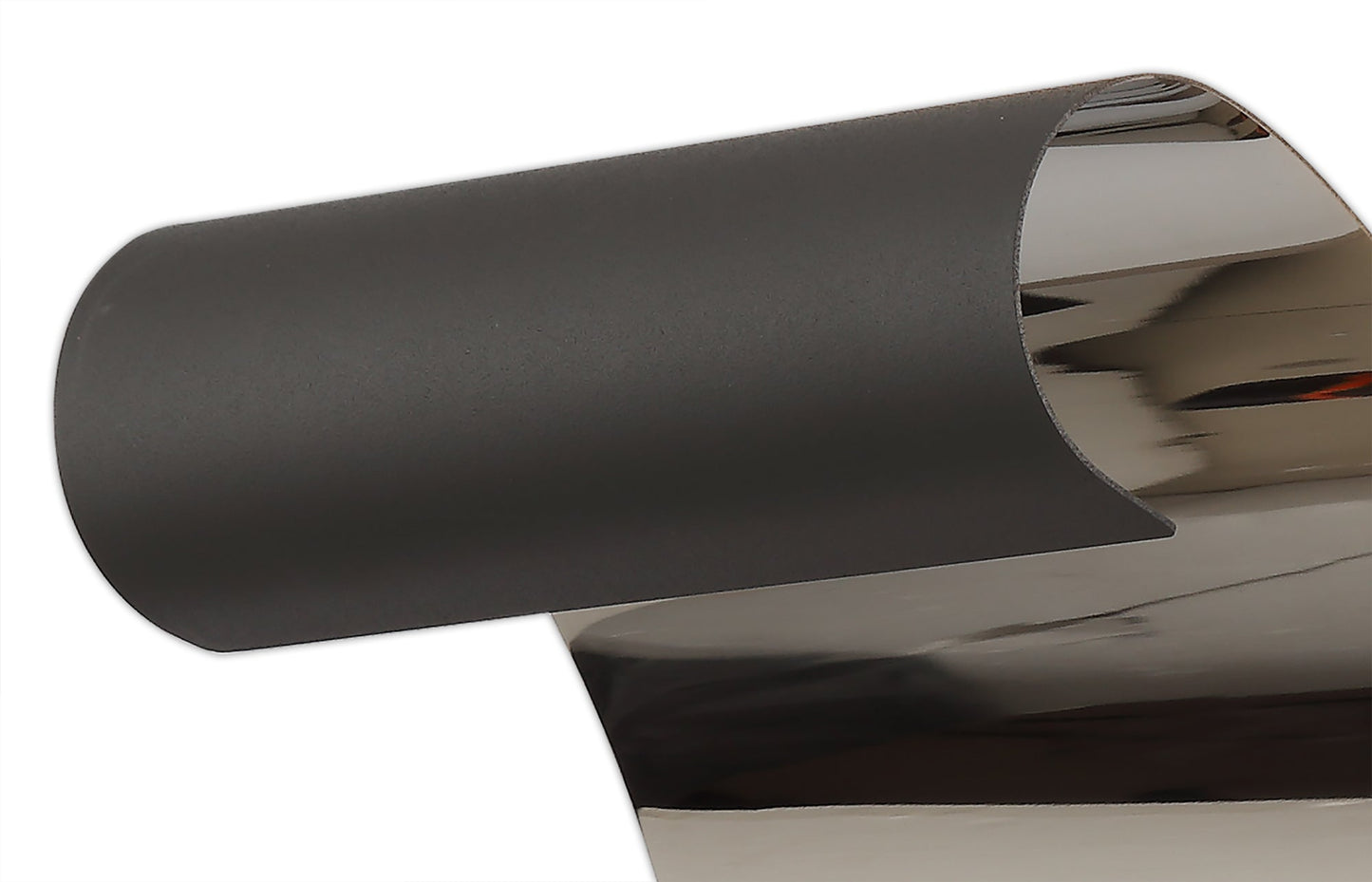 Styal Wall Lamp, 1 x 8W LED, 3000K, 560lm, Sand Anthracite and Polished Chrome, 3yrs Warranty