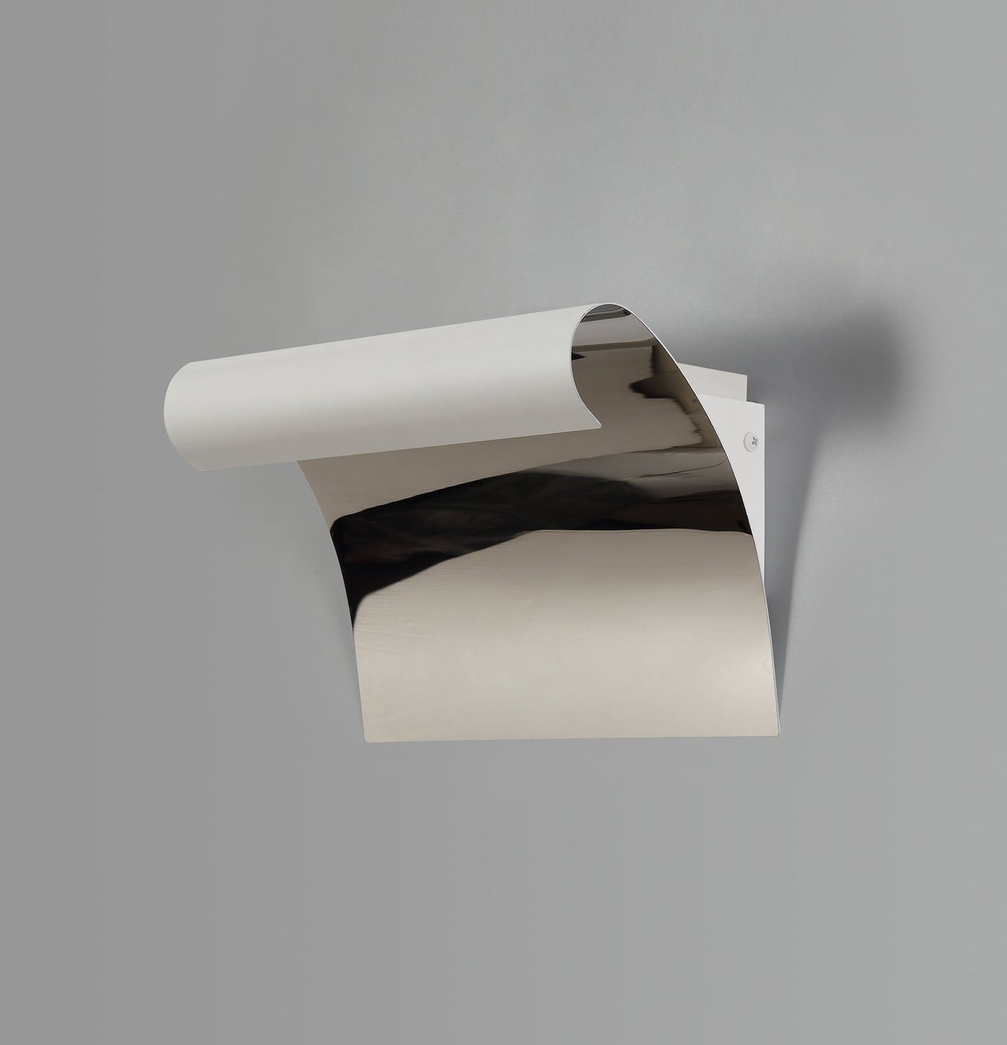 Styal Wall Lamp, 1 x 12W LED, 3000K, 840lm, Sand White and Polished Chrome, 3yrs Warranty