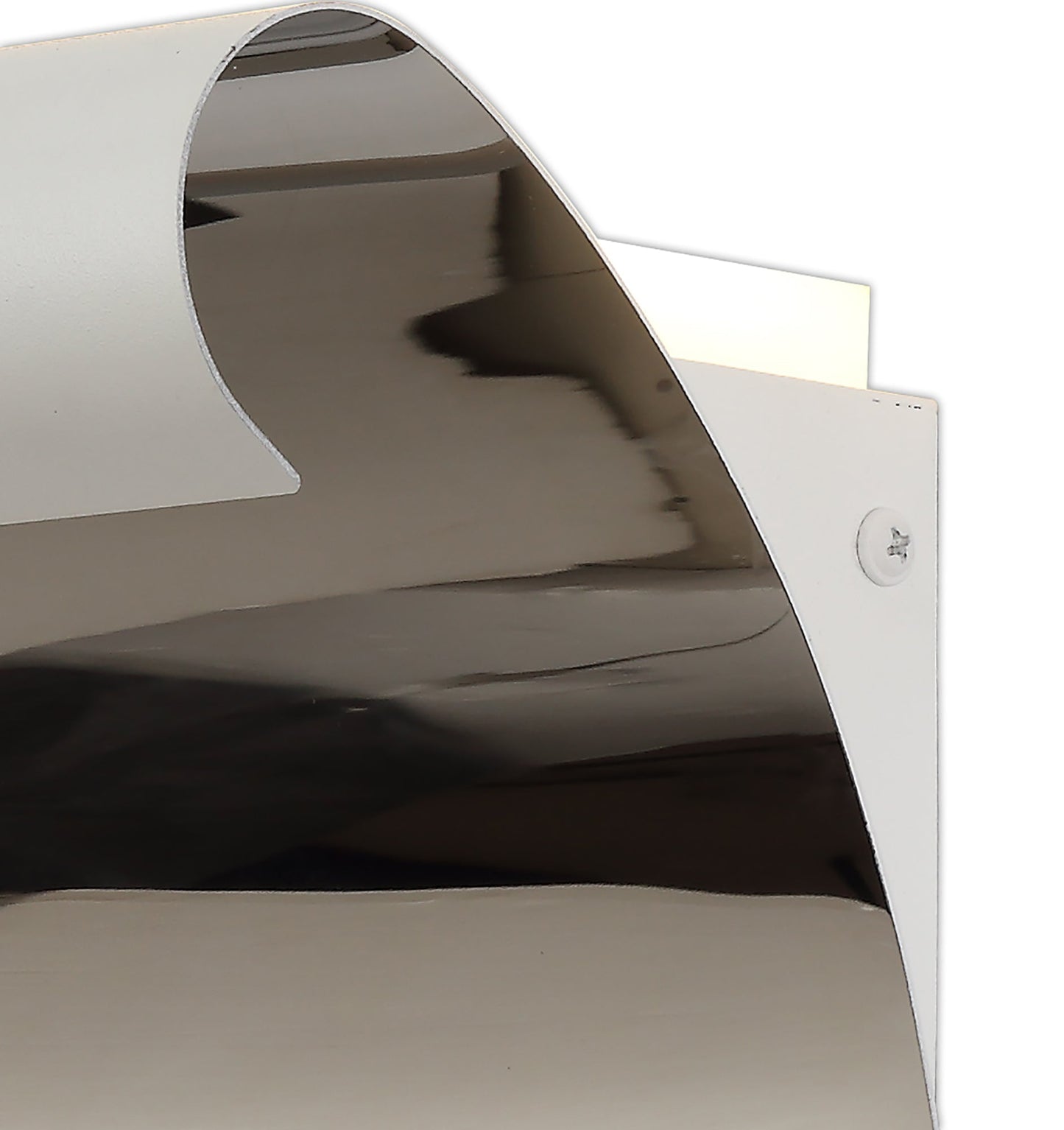 Styal Wall Lamp, 1 x 12W LED, 3000K, 840lm, Sand White and Polished Chrome, 3yrs Warranty