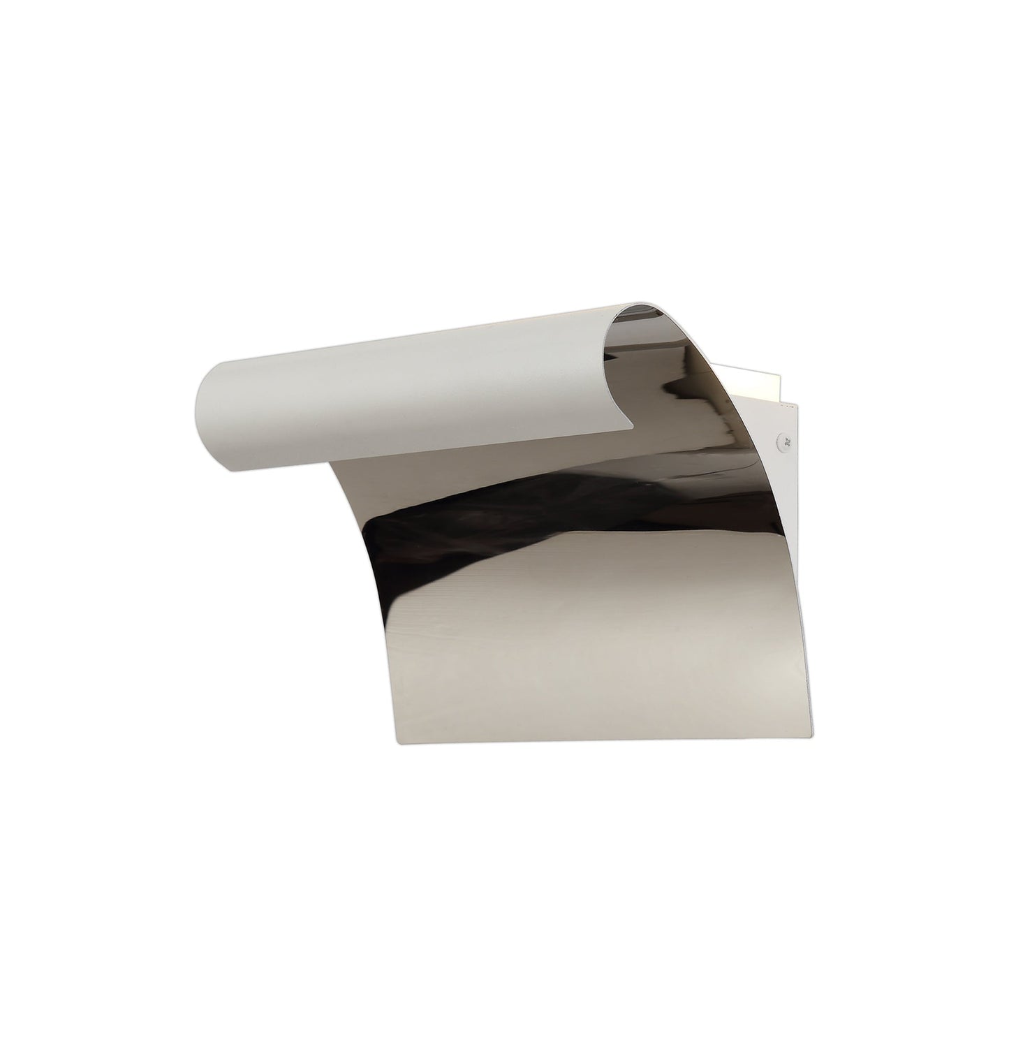 Styal Wall Lamp, 1 x 12W LED, 3000K, 840lm, Sand White and Polished Chrome, 3yrs Warranty