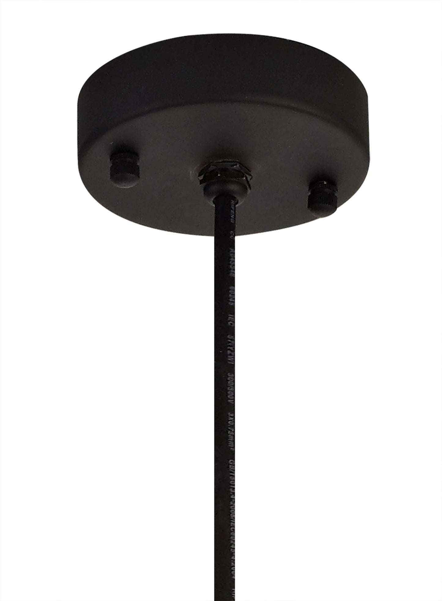 Sutton Pendant, 1 Light E27, IP65, Matt Black and Antique Brass, 2yrs Warranty