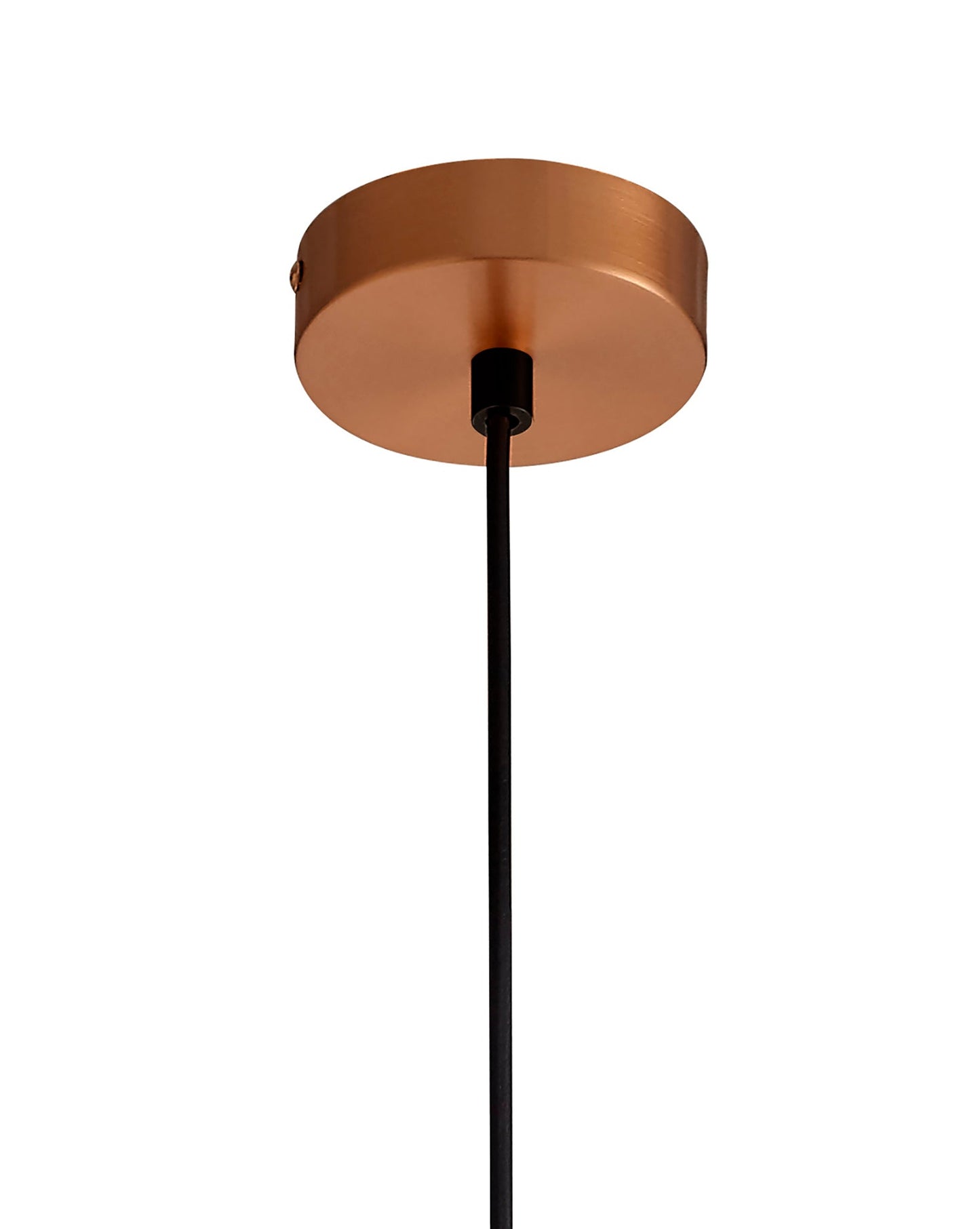 Talbot Single Pendant, 1 Light Adjustable E27, Copper