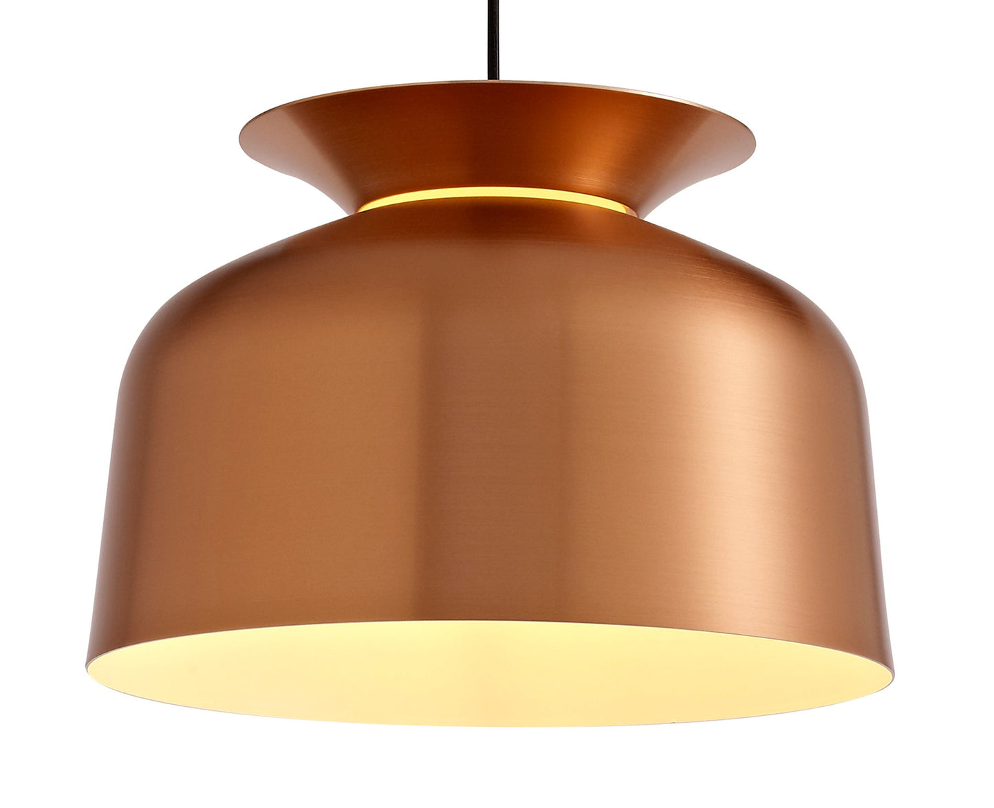 Talbot Single Pendant, 1 Light Adjustable E27, Copper