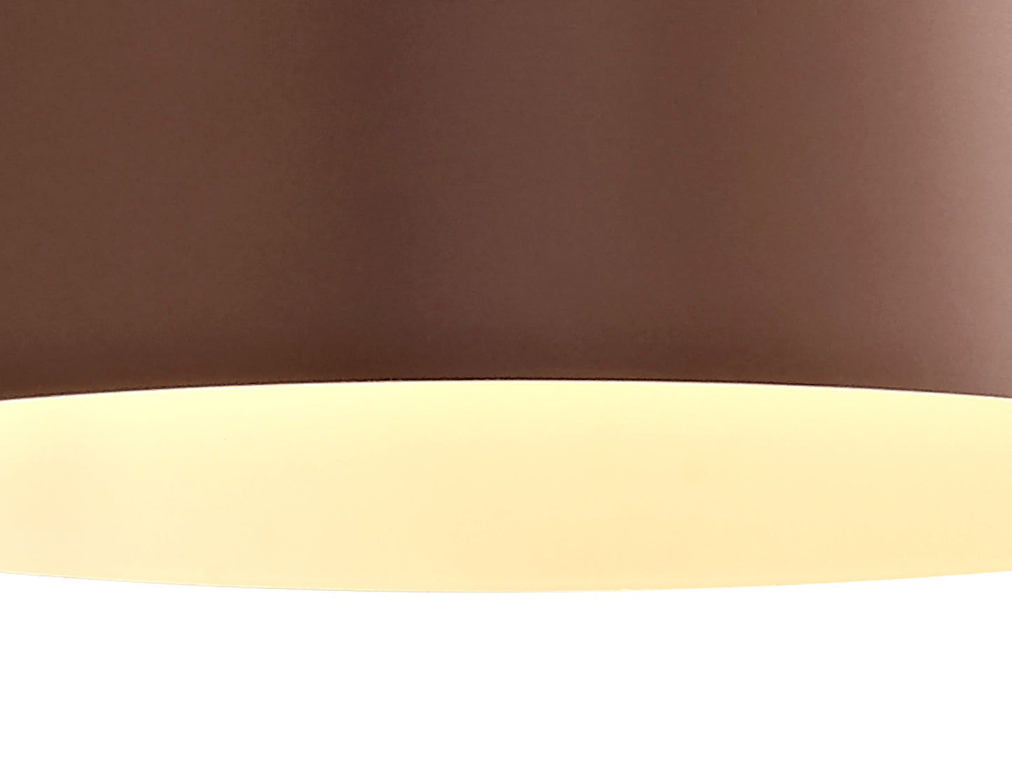 Talbot Single Pendant, 1 Light Adjustable E27, Gloss Coffee
