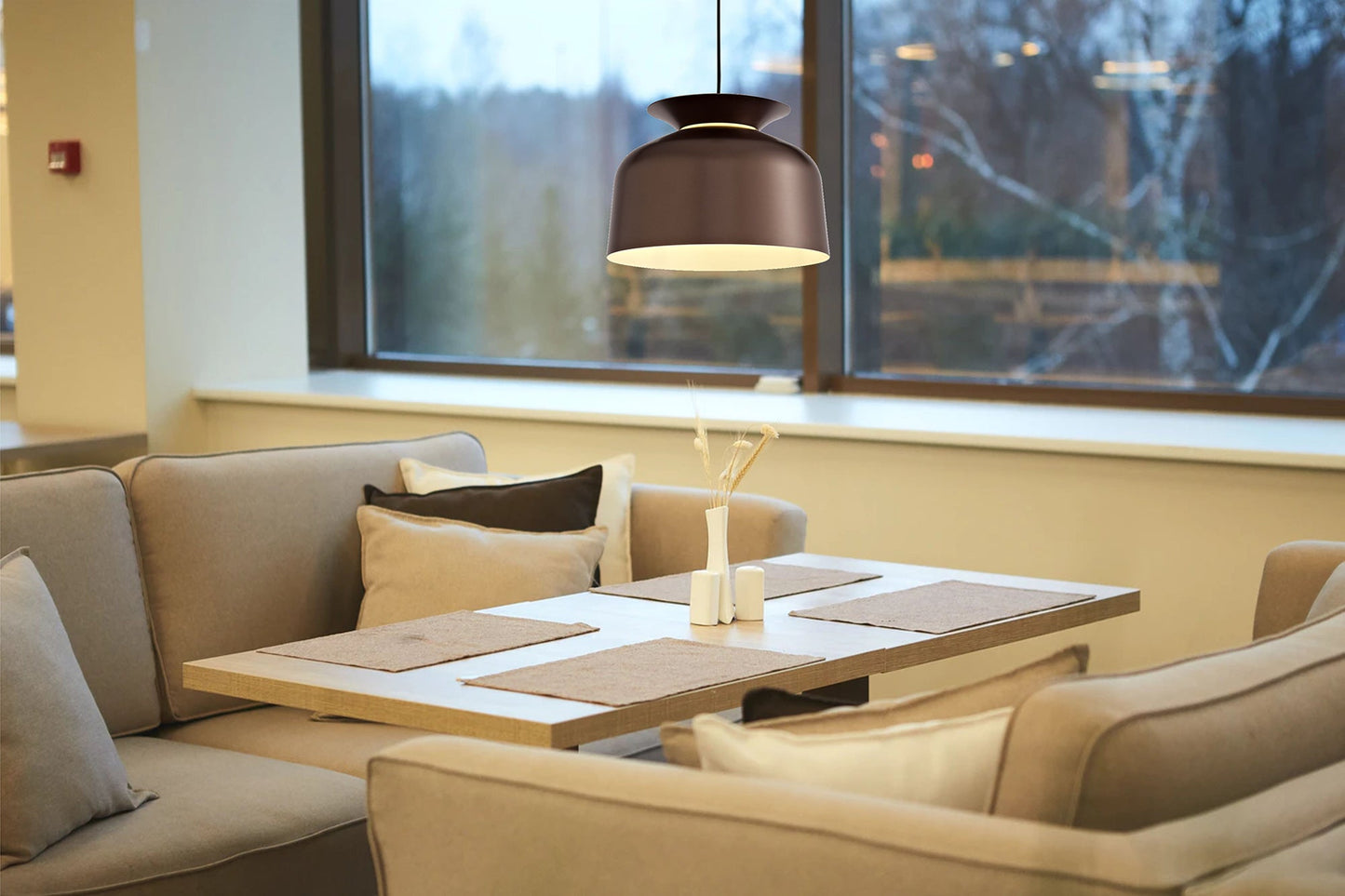 Talbot Single Pendant, 1 Light Adjustable E27, Antique Bronze