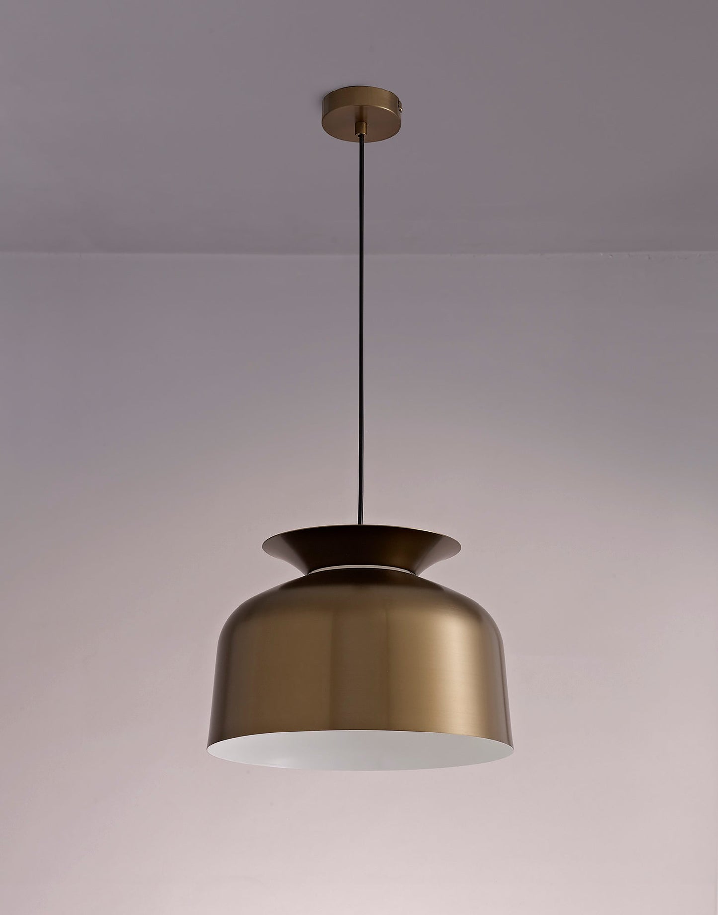 Talbot Single Pendant, 1 Light Adjustable E27, Antique Bronze