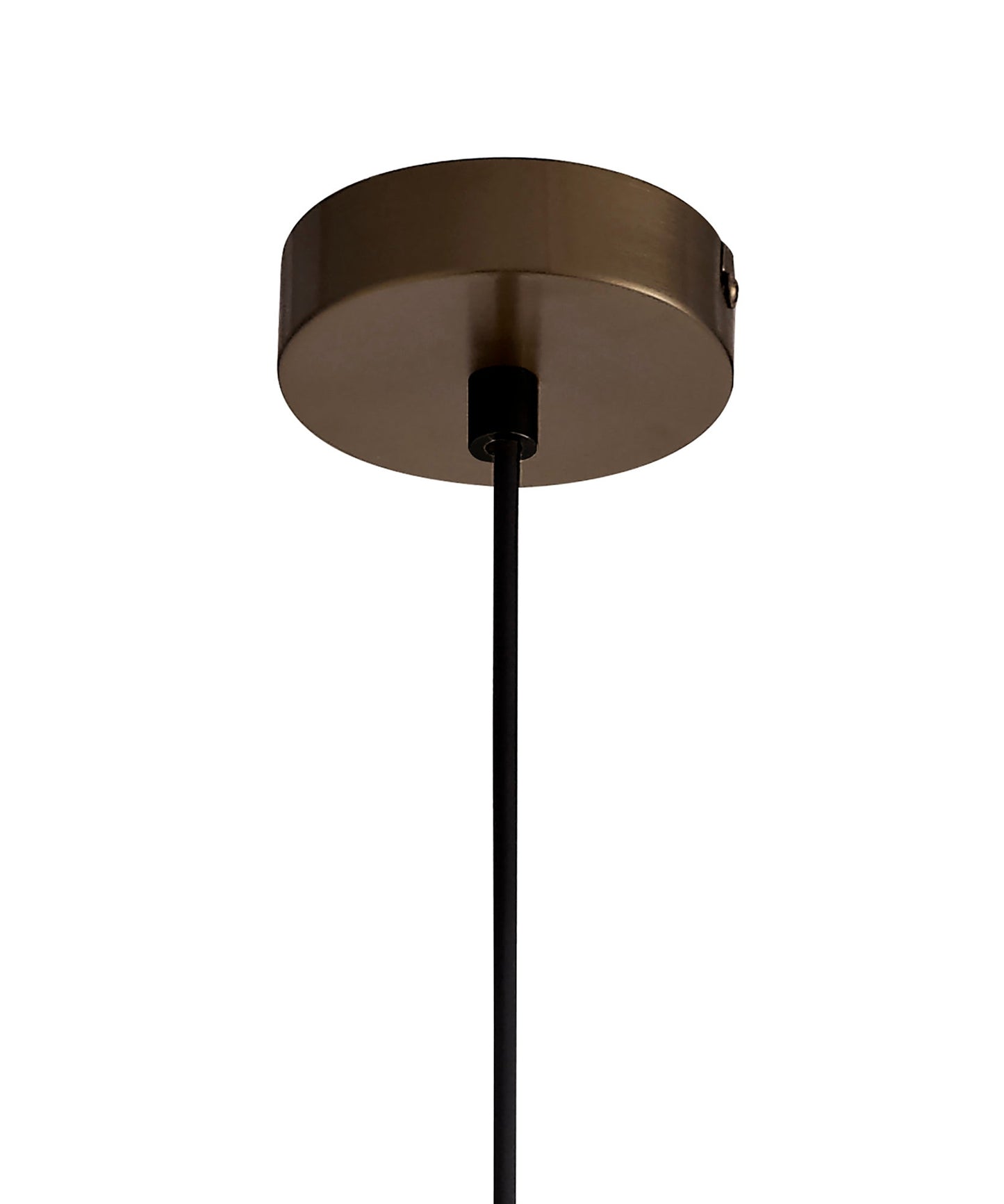Talbot Single Pendant, 1 Light Adjustable E27, Antique Bronze