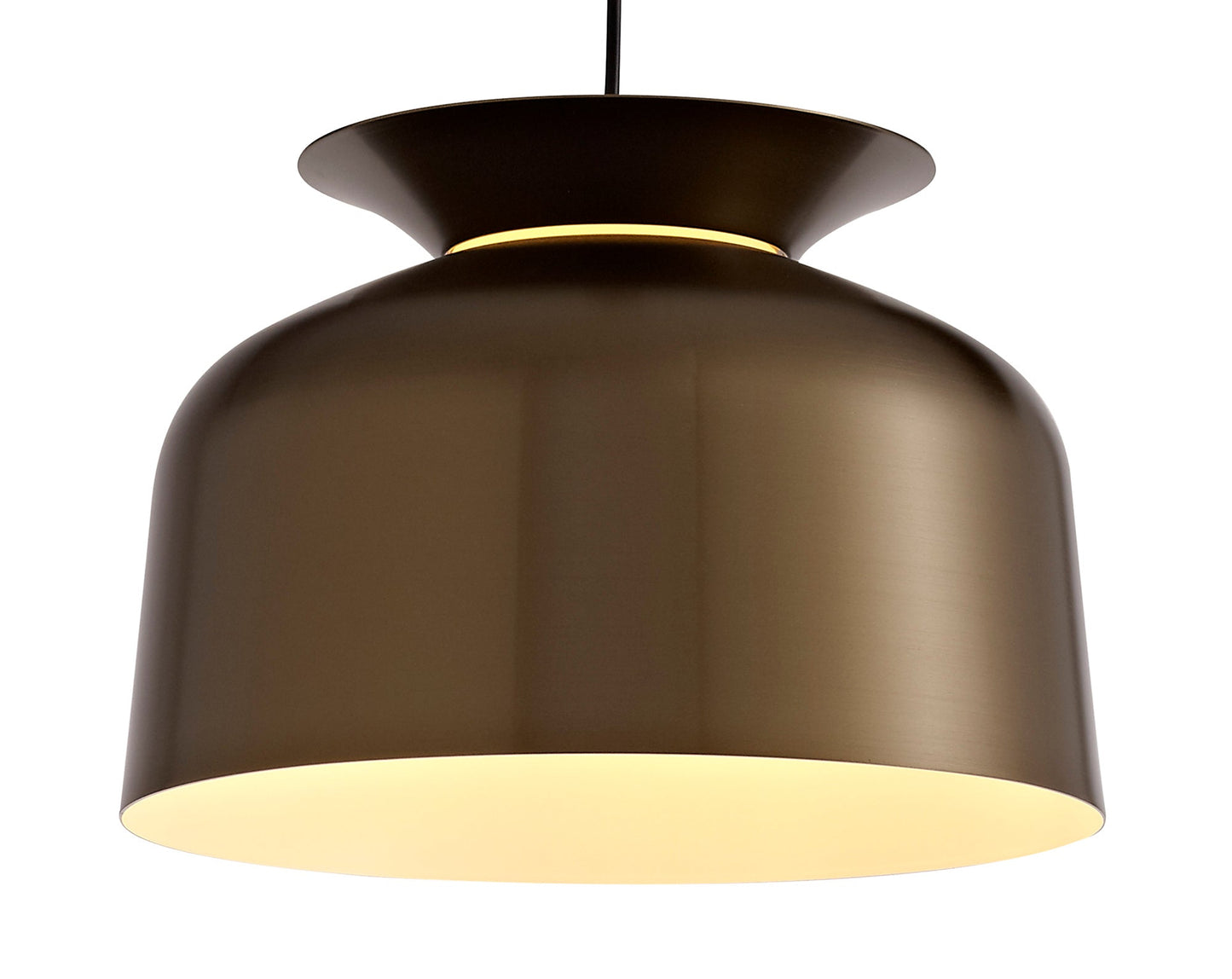 Talbot Single Pendant, 1 Light Adjustable E27, Antique Bronze