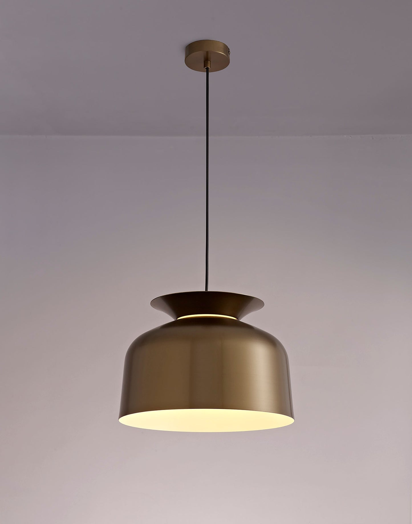 Talbot Single Pendant, 1 Light Adjustable E27, Antique Bronze
