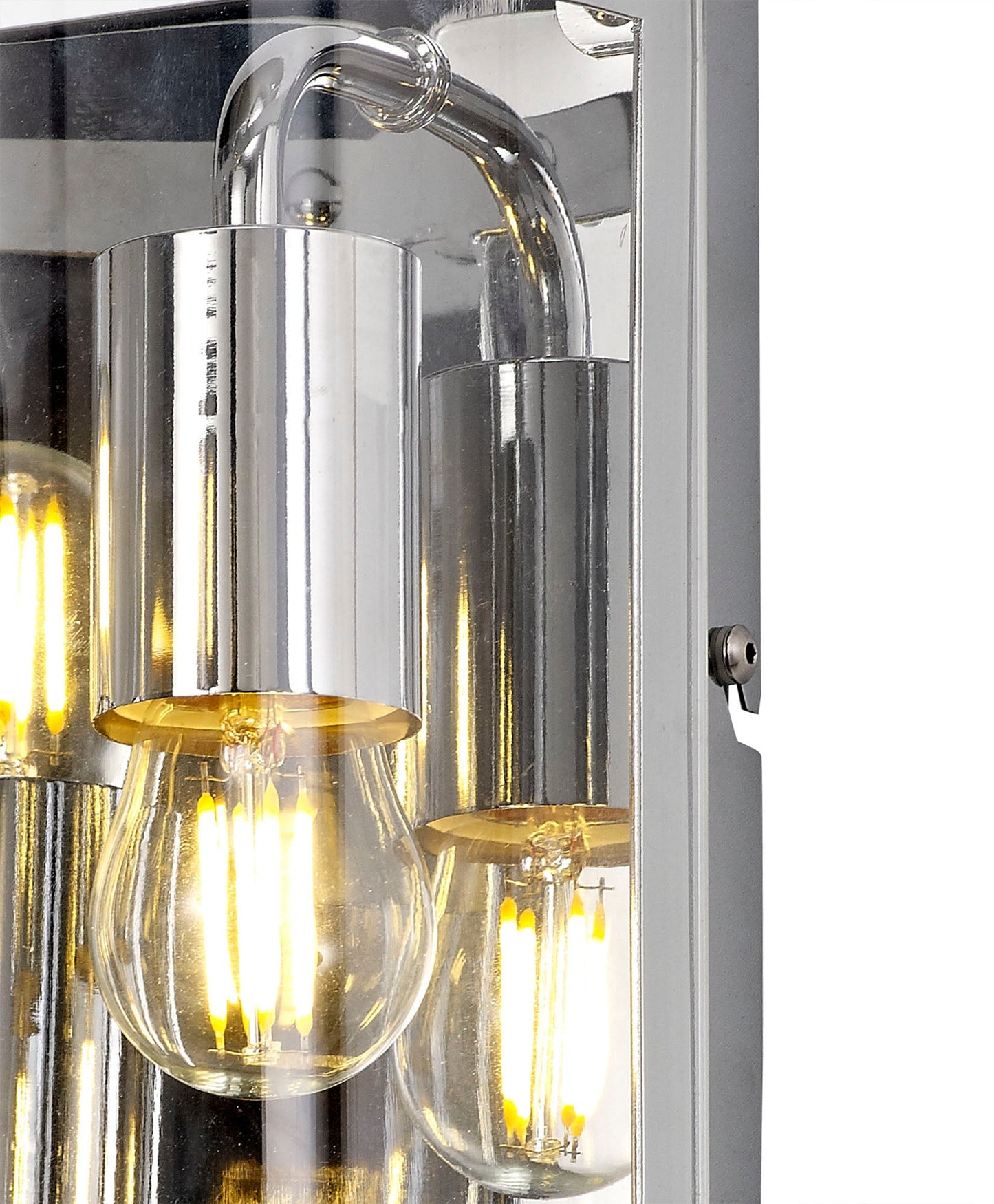 Tarporley Wall Light, 2 Light E27, Polished Chrome