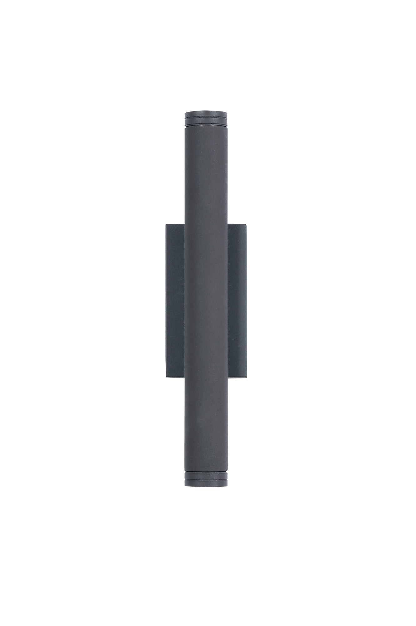 West Wall Lamp, 2 x 3W LED, 3000K, 300lm, IP54, Dark Grey, 3yrs Warranty