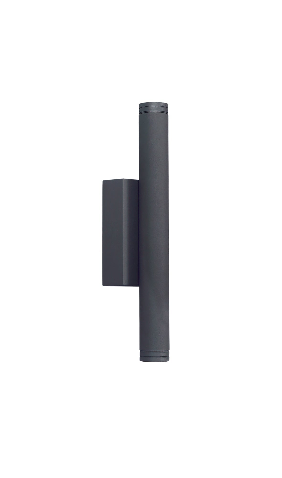 West Wall Lamp, 2 x 3W LED, 3000K, 300lm, IP54, Dark Grey, 3yrs Warranty